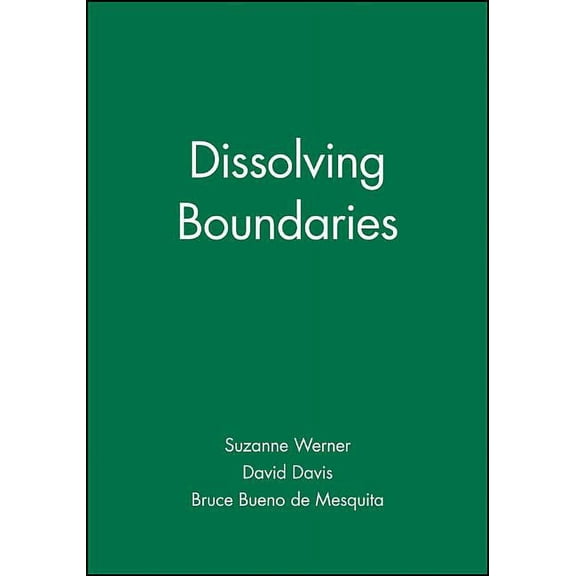 International Studies Review Presidentia Dissolving Boundaries, (Paperback)
