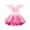 C16/Hot Pink, variant on Afdoent Toddler Girls Dress Dance Dress Ballet Practice Tutu Skirt For Performances And Recitals Autumn Training Wear With Flared Design 5-6 Years
