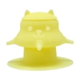 thumbnail image 2 of Semi-Enclosed Litter Box, Covered Cat Pan With Top Entry Lid and High Sides, for Odor Control, Yellow, 2 of 6