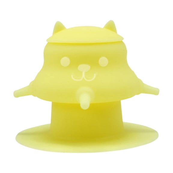 Leodye 1PCS Silicone Pet Milk Bowl Multiple Pet Feeding Defend Birth Feeding Device for Kittens Puppies Nursing - 5.31×4.33in