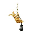 thumbnail image 2 of Solar Animal Garden Hanging Light Forest Animal Swing Lamp Ornament Outdoor with Rabbit Design Warm Glow Hanging Lantern Decor for Tree Branch Patio Yard Balcony Decoration, 2 of 4