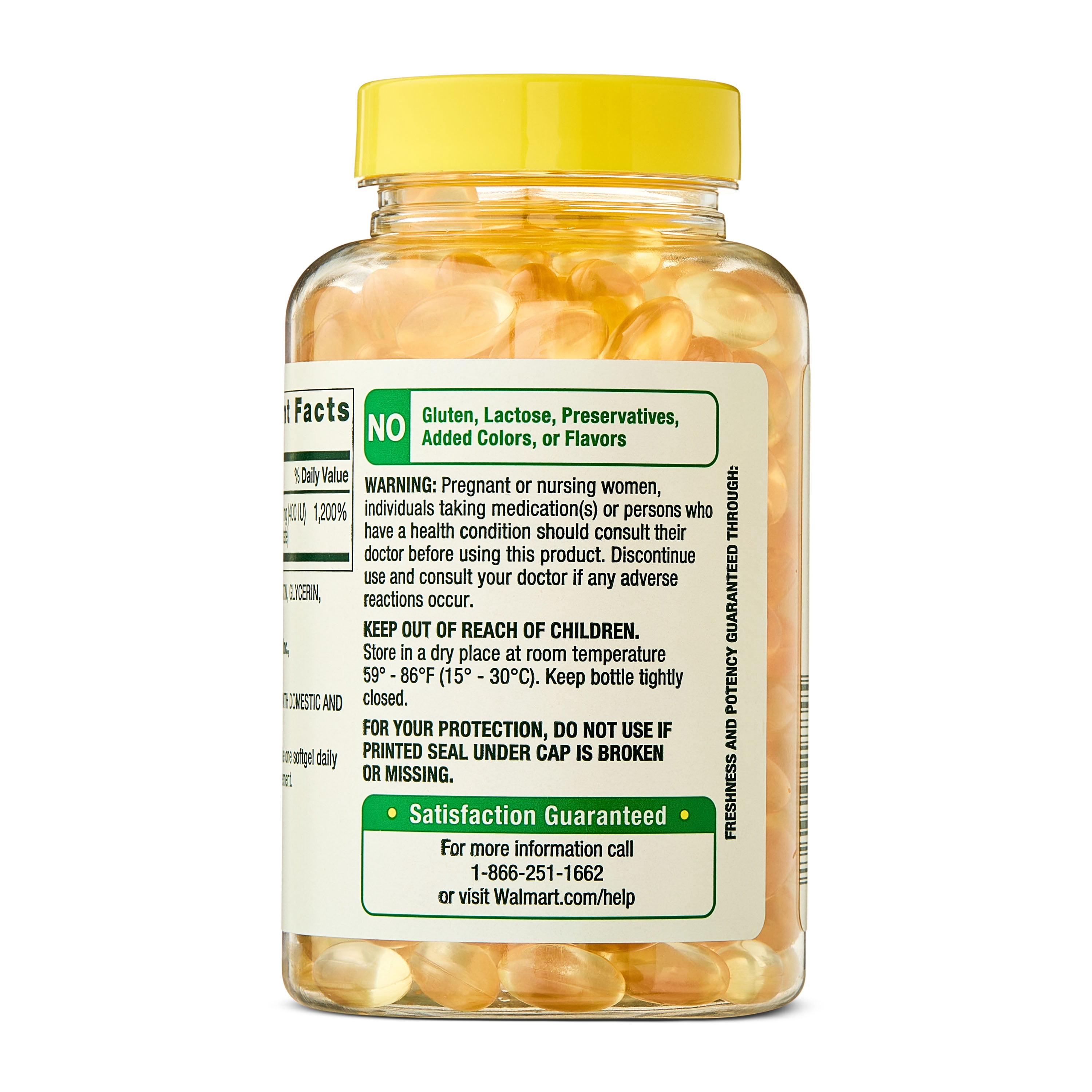 Spring Valley Vitamin E 180 mg Softgels for Heart Health, 200 Count