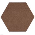 thumbnail image 1 of Outdoor Artificial Turf Chestnut Area Rugs With Premium Non Skid backing Great for Decks, Patio's & Gazebo's to Pools, Docks & Boats and other outdoor recreational purposes 3' Hexagon, 1 of 4