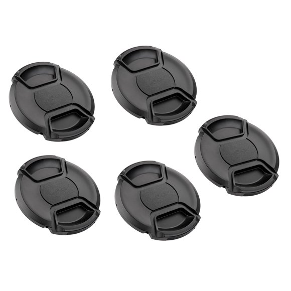 (5 Packs Bundle) Filtre d'Objectif avant 58MM Capuchon Pinceur, Protecteur 58 mm pour Objectif de Caméra Reflex Numérique