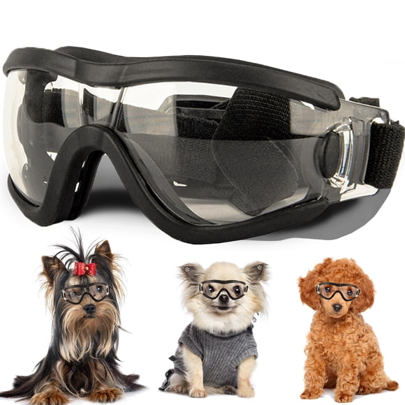 Gafas de Sol para Perro NICERINC PET con Protección UV y Correa Ajustable