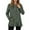 Green, variant on A Loose Round Neck Pocket Pocket With A Slit Top For Women From Europe And America