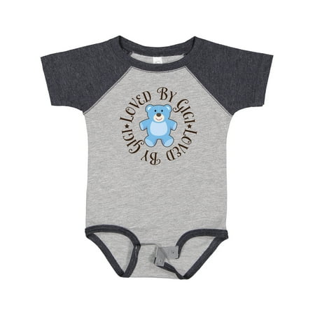 

Inktastic Loved by Gigi Baby Boy Gift Baby Boy Bodysuit