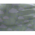 thumbnail image 4 of oneOone Georgette Viscose Fabric Raindrop & Clouds Nature Printed Fabric 1 Yard 42 Inch Wide, 4 of 4