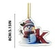 thumbnail image 4 of Adornos navideños con letras 2025, colgante de ciervo navideño, decoración de madera para mesa, adornos personalizados, 4 of 4