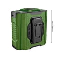 thumbnail image 3 of Portable Waist Fan | Wearable Personal Air Cooler with LED Display & Flashlight | 5000mAh Battery for All-Day Cooling | IPX5 Water Resistant & Drop-Proof Design for Outdoor Work, Hiking, Camping,, 3 of 6