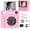 Pink, variant on YYhl Instant Print Kids Camera 1080P Selfie Digital Camera, Christmas Birthday Gifts Portable Travel Toy for Boys & Girls Age 3-12 Pink