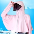 thumbnail image 5 of Gorra de senderismo con visera ancha y borde desmontable con máscara facial y cuello tipo concha, 5 of 5