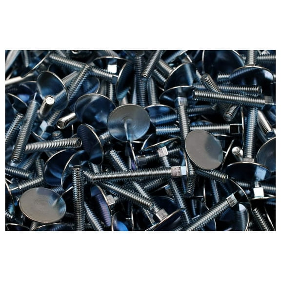 (100) Flat Elevator Bolt 1/4-20 x 2 Flush Mount Zinc Plated