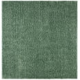 thumbnail image 4 of SAFAVIEH August Sophia Solid Shag Area Rug, Green, 5' x 5' Square, 4 of 4