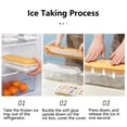 thumbnail image 5 of 48 Caja de Hielo de Gran Capacidad de Silicona Doble Almacenamiento de Hielo Caja de Hielo Hielo Congelado Artefacto de Refrigerador con Tapa Amarilla, 5 of 5