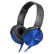 thumbnail image 3 of Auriculares Sony MDR-XB450AP Extra Bass Blue con micrófono, 3 of 3