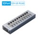 thumbnail image 2 of ORICO AT2U3-10AB 5Gbps USB3.0 HUB 10 puertos USB-A Dock Station Splitter (EE. UU.) Likrtyny Componentes de Computadoras, 2 of 9