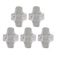 thumbnail image 2 of 5pcs Washable Sanitary Pads Leak Proof Highly Absorbent Pure Cotton Reusable Menstrual Pad, 2 of 5