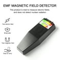 thumbnail image 3 of Gauss Electromagnetic Field EMF Gauss Meter Radiation Detector Portable EMF Magnetic Field Monitor 5 LED Gauss Meter, 3 of 6