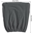 thumbnail image 5 of Naiovety Funda protectora para silla de oficina, 2 piezas, funda para sillas, Protector Universal para muebles, suministros para el hogar de estilo Simple Decoración del hogar gris oscuro Naiovety HA011156-08, 5 of 5