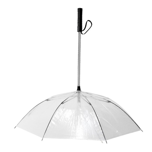Pet Brolly Dog Correa Toldo Protección contra la Gloria sombrero de lluvia para perros pequeños