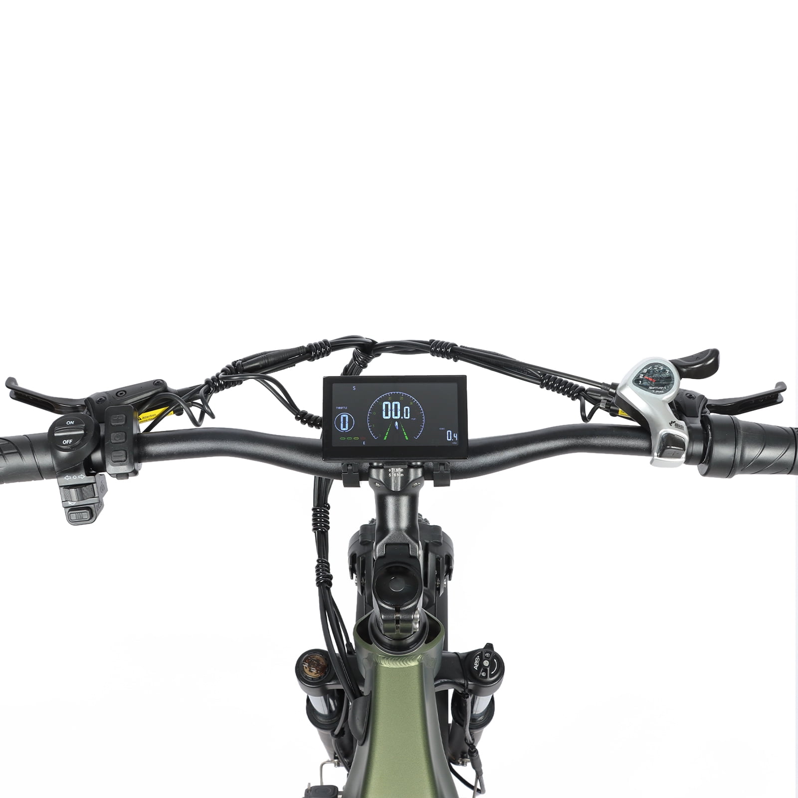 1000W 1000W Adult Dual Motor Mountain Bike, 48V20Ah Battery, 32 mph Electric Bike, 24 Inch Fat Tire Electric Bike, 7 Speed Hydraulic Disc Brake Electric Bike UL2849
