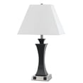 thumbnail image 1 of Cal Lighting LA-8021NS-1-BS 60W Metal Night Stand Lamp with Rocker Switch and 2 Outlets - 29 in., 1 of 1
