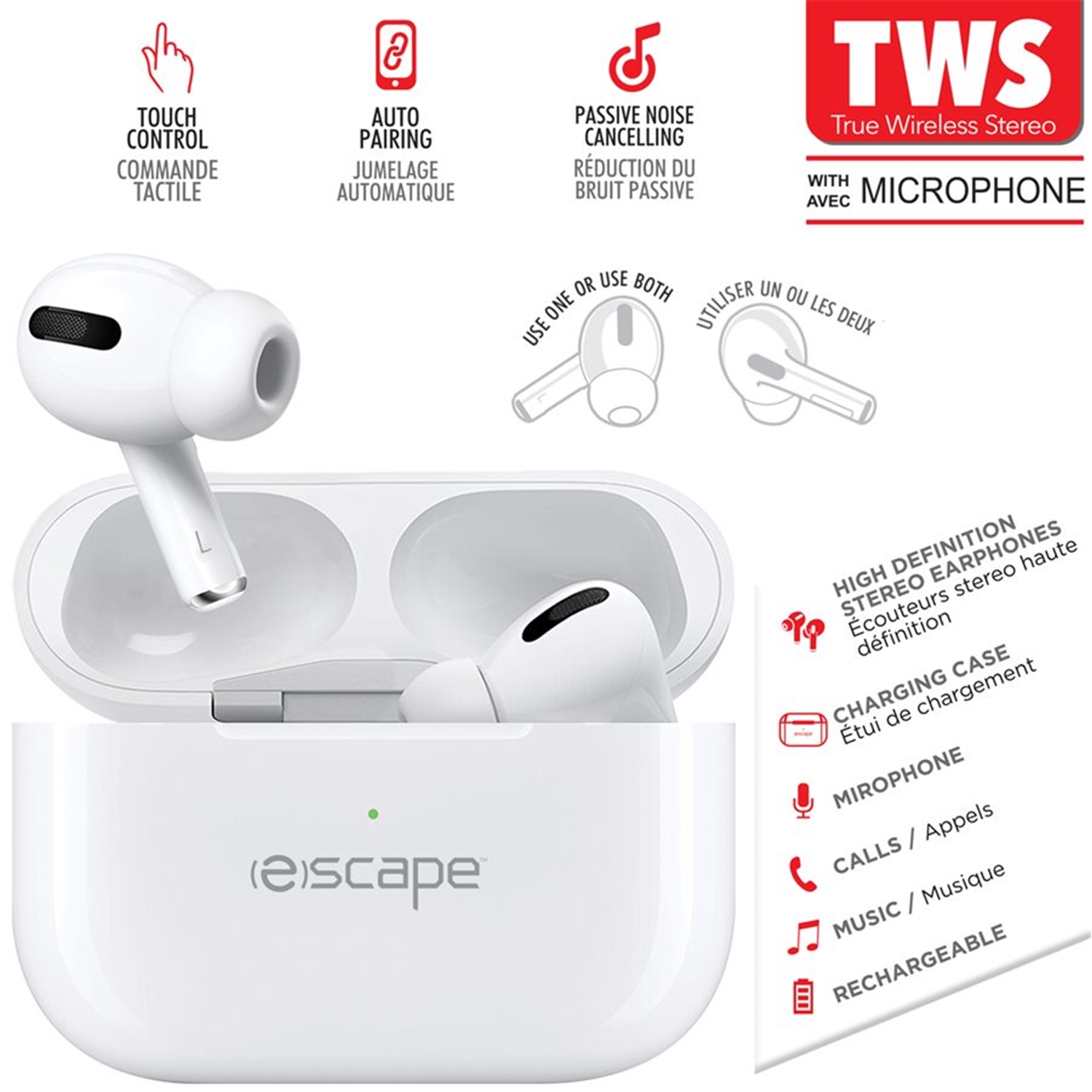 Escape - Wireless In-Ear Headphones 