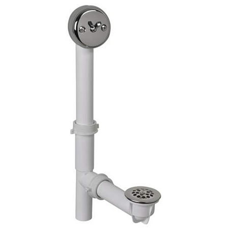 AB&A Waste And Overflow Part Full Adjustable Trip Lever  PVC