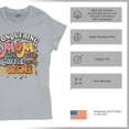 thumbnail image 6 of Conquering Mom Life With Coffee and Wine T-Shirt Trendy Motherhood Parenting Family Soccer Mama #momlife Women's Tee, 6 of 7