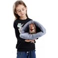 thumbnail image 4 of Cama suave para conejillo de indias, bolsa para acurrucarse de lana, saco para abrazar, saco de dormir, saco de dormir para cachorros y conejos, cama gruesa de lana para mascotas, cama nido, 4 of 5