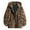Z29-A, variant on Leopard Print Coat Women Plus Size Zipper Fuzzy Jacket Cheetah Print Winter Jackets Partywear