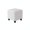 White, variant on White Compact Cube Fabric Storage Ottoman Footrest for Entryway and Living Room