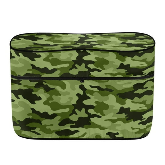 Yuyamidu Green Camo RV Camper Propane Tank Cover Fits 20lb Dual Propane Tanks, Hides Often Ugly/Rusty/Dirty Tank Cylinder Cover