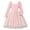 Pink, variant on WhouRiu Big Girl Dress Square Neck 3D Butterfly Long Sleeve Tulle Gown Kids Formal Princess Party Dresses Pink,Sized 9-10