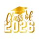 thumbnail image 5 of Lekihaqq 2026 Graduation Commemorative Stickers Transparent Gold Foil Waterproof Envelopes Sealing Gift Labels Decorations, 5 of 7