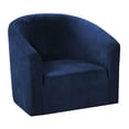 thumbnail image 3 of Housse de Canapé Extensible pour Fauteuil - Housse de Canapé en Spandex Douce et Ajustée, Meuble Lavable avec Support Extensible, Bleu Marine, 67-73cm, 3 of 8