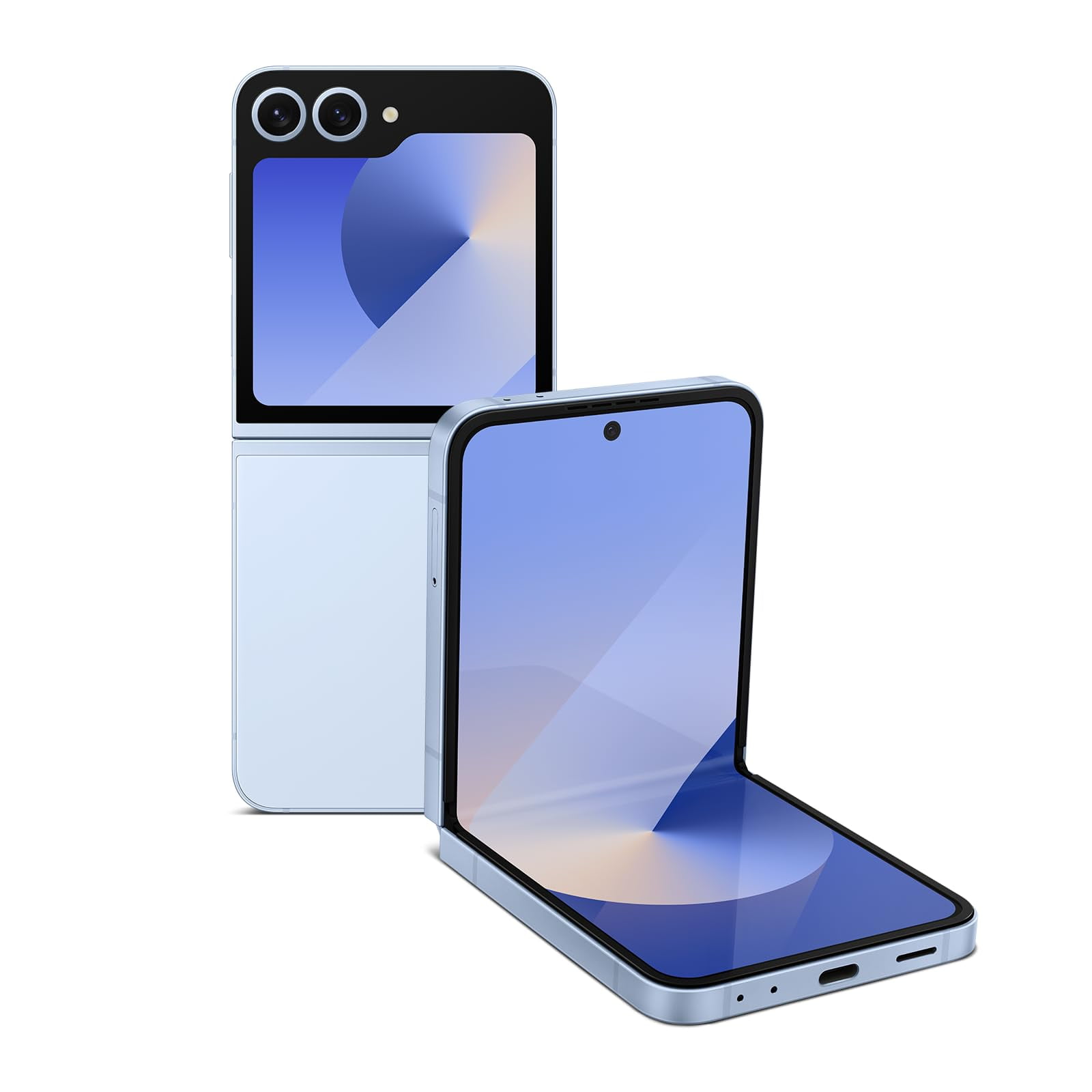 Restored Samsung Samsung Flip 6 (Spectrum Mobile) 256GB Blue (Refurbished)