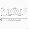 thumbnail image 3 of Centric Brake Pad Set, #300-10460, 3 of 3