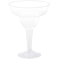 thumbnail image 5 of Prestee Plastic Margarita Glasses | 12 oz. – 50 Pack | Hard Clear Plastic Cocktail Cups | Disposable Party Cups | Large Margarita Glasses | Frozen Drink Cups, 5 of 6