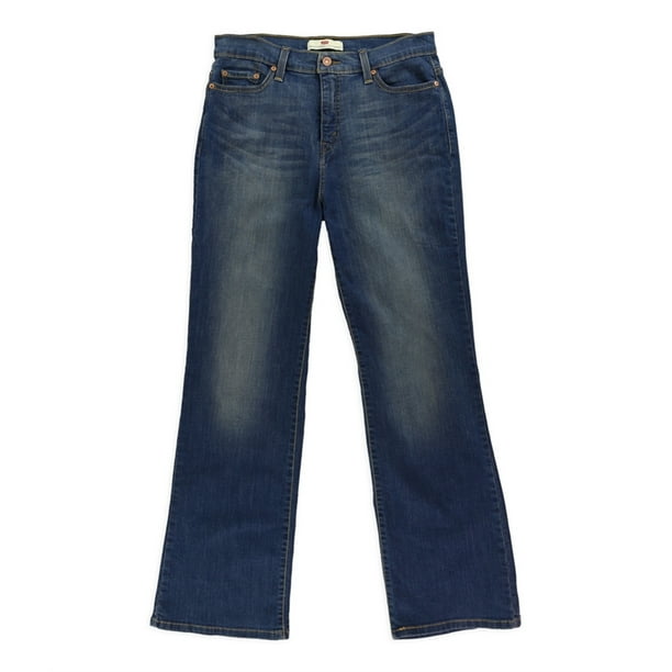 Levi's 512 Perfectly Slimming Boot Cut Jeans para Mujer, Azul, 14 Medium Levis Corte de bota