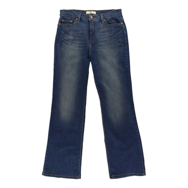 Levi's 512 Perfectly Slimming Boot Cut Jeans para Mujer, Azul, 14 Medium Levis Corte de bota