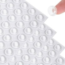256P Cabinet Door Bumper, 1/2" Self Adhesive Cabinet Bumpers, Clear Rubber Bumpers for Cabinet Doors, Wall Protection, Drawers Stops, Glass Tops, Picture Frames, Kitchen Furniture