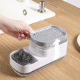 thumbnail image 4 of Kitchen Sink Dish Soap Dispenser with Sponge Holder, 4 of 5
