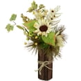thumbnail image 3 of Northlight 16" Sunflowers and Berries Artificial Fall Harvest Floral Decoration, 3 of 3