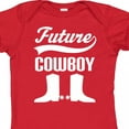 thumbnail image 4 of Inktastic Future Cowboy Western Boots Boys Baby Bodysuit, 4 of 5