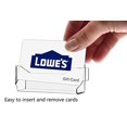 thumbnail image 5 of Business Card Holder Wall Mount Single Pocket Single Mounting Hole Display Rack Pack of 12 Organizer Gift Appointment Membership Doctors Discount Security Code by Marketing Holders, 5 of 5