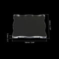 thumbnail image 2 of Unique Bargains 4' x 4' Acrylic Stamp Block Clear Stamping Block Decorative Mounting Blocks Head Shape, 2 of 7