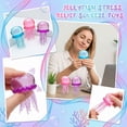 thumbnail image 2 of Jellyfish Squeezable Ball, Doh Glitter Drop Malt Sugar Balls, Sensory Squishy for Relieve Stress, Ultra Soft and Moldable Slow Rise, 2 of 6