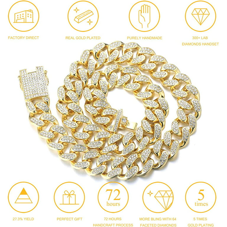real gold chain for men
